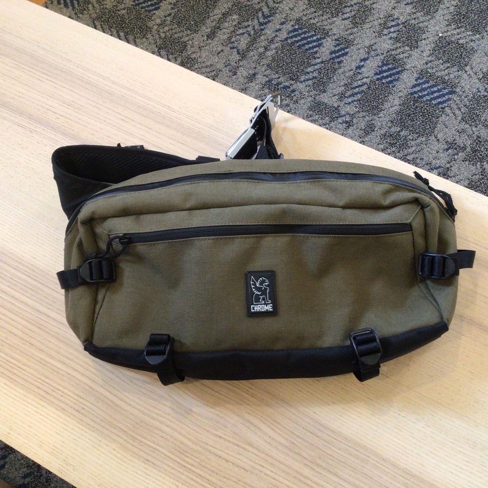 Chrome messenger bag